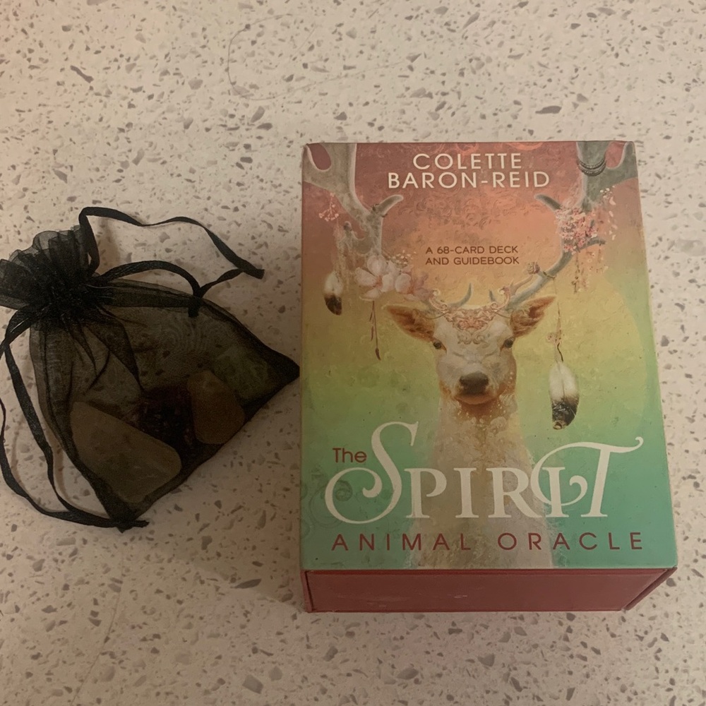 Spirit Animal Oracle Deck and Crystals